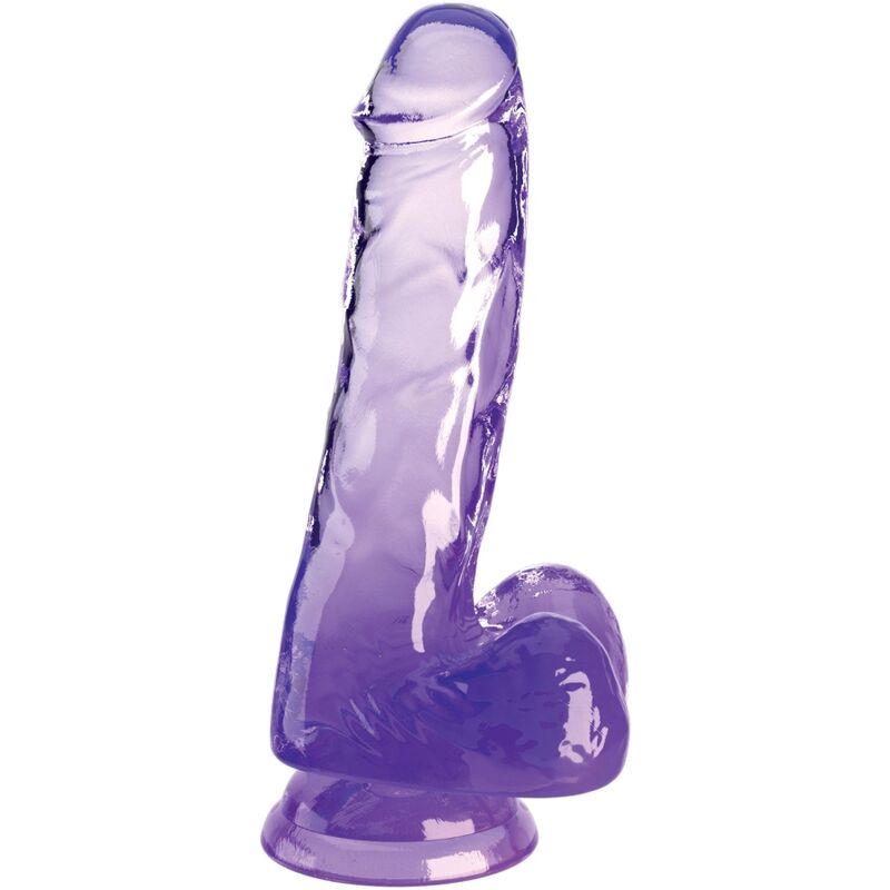 Gode réaliste translucide King Cock Clear – Plaisir visuel & sensations intenses