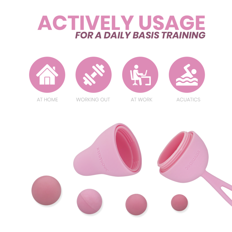 <strong>Boules de Kegel Intimichic Pelvis Health I 2.0</strong> : ton allié bien-être périnéal