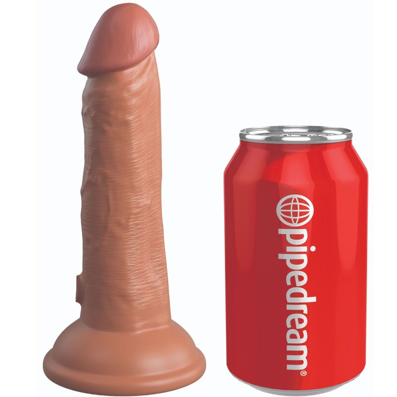 Gode vibrant en silicone King Cock Elite : plaisir réaliste ultime