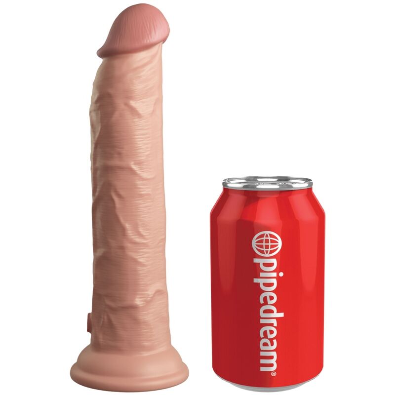 King Cock Elite : Gode réaliste en silicone vibrant pour sensations intenses
