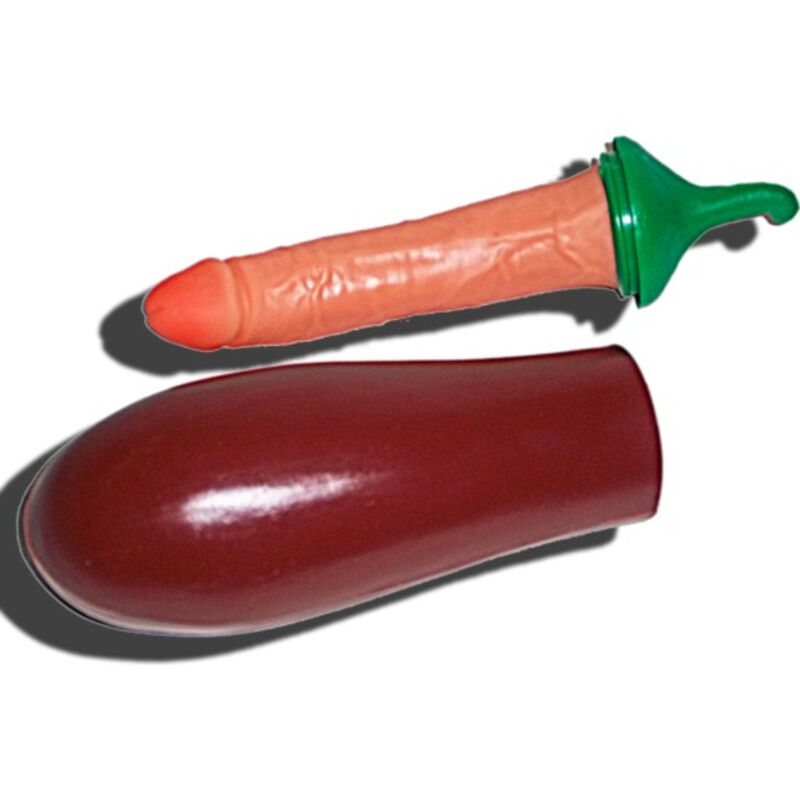 Aubergine pénis surprise – Le jouet coquin pour soirées inoubliables