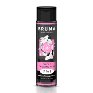 Huile de Massage Effet Chaleur Goût Bubblegum – BRUMA