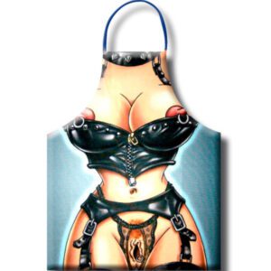 Tablier Érotique et Ludique 100% Polyester pour Fêtes et Moments Coquins