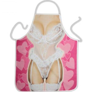 Tablier sexy en polyester : l'accessoire érotique pour vos fêtes