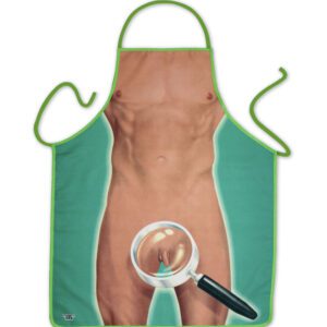 Tablier sexy en polyester pour fêtes coquines et amusantes