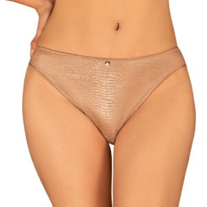 Culotte sexy dorée Philippines – Lingerie élégante signée Obsessive