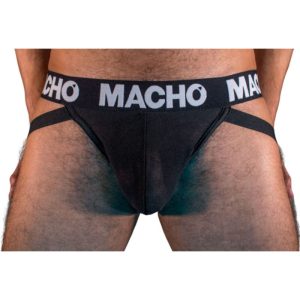 Jockstrap noir semi-transparent homme – Élégance & sensualité