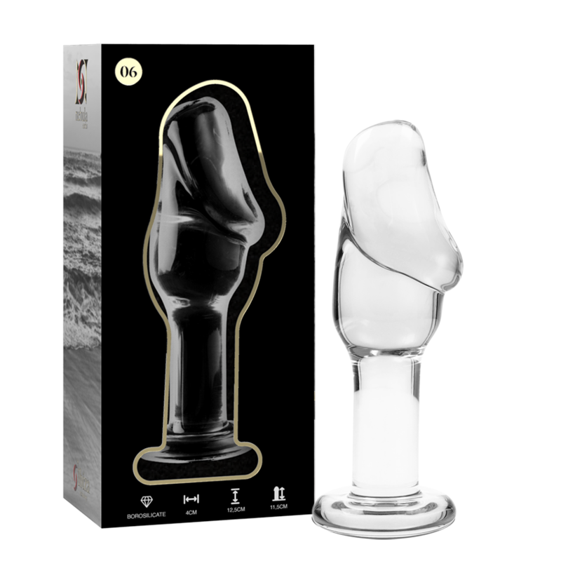 Plug anal en verre borosilicate – NEBULA SERIES BY IBIZA