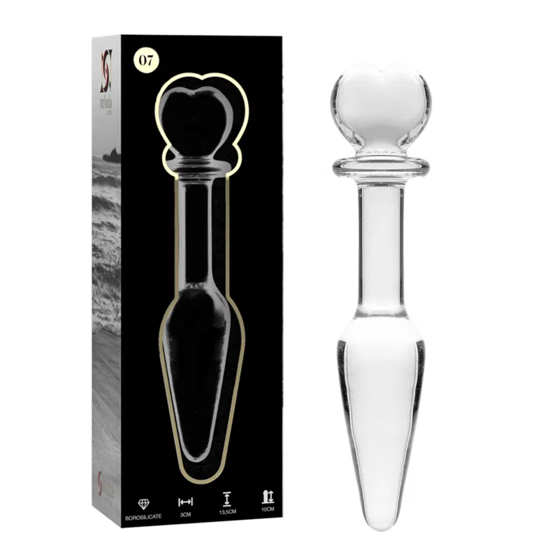 Plug anal en verre borosilicate – NEBULA SERIES BY IBIZA