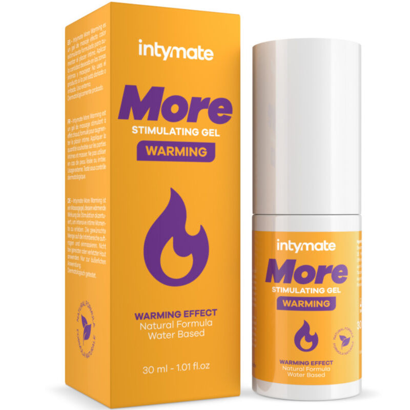 Gel de massage chauffant Intymate More Warming pour plaisir intense