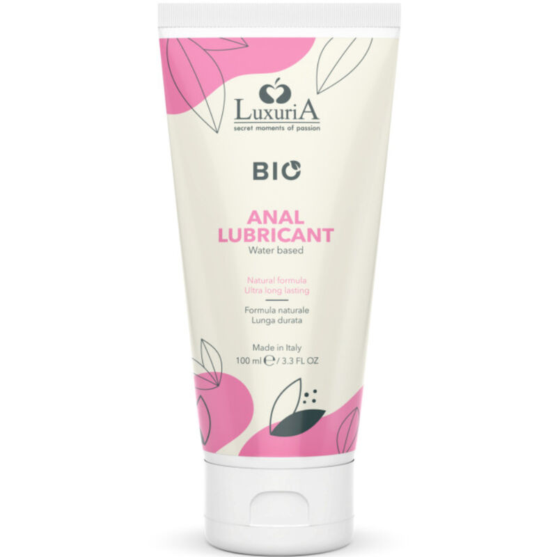 Lubrifiant anal bio à base d'eau Luxuria — pour un plaisir naturel