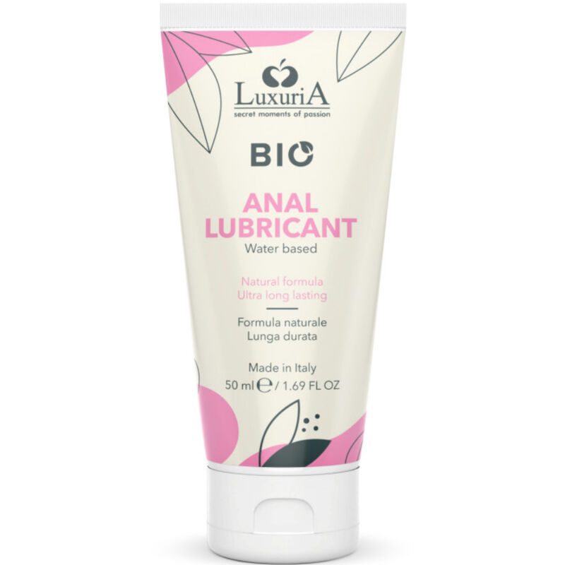 Lubrifiant Anal Bio à l'Eau Luxuria – Confort et Douceur Naturelle