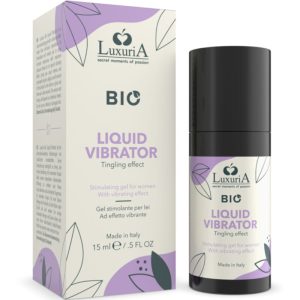 <strong>Gel vibrant intime bio Luxuria</strong> pour plaisir intense et naturel