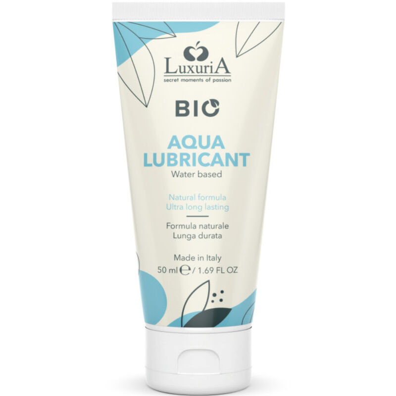 Luxuria BIO Aqua : <strong>lubrifiant à base d’eau</strong> naturel et sensuel