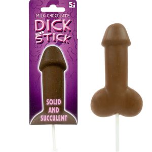 Sucette coquine en chocolat au lait – Gourmandise hilarante pour adultes