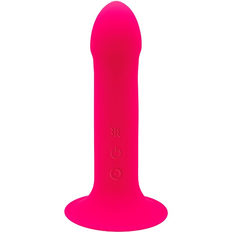Gode vibrant Hitsens 2 avec moteur - double densité réaliste