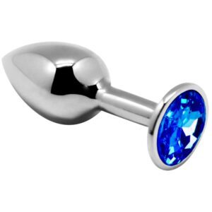 Mini Plug Anal Métallique avec Diamant – Pour une Initiation Sensuelle