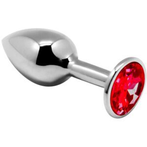 Plug Anal Métallique avec Diamant – Luxe et Sensations Inédites