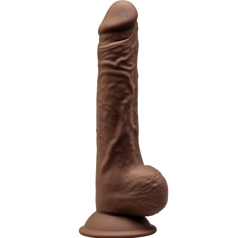 Gode réaliste 24 cm avec ventouse - Expérience sensorielle ultime