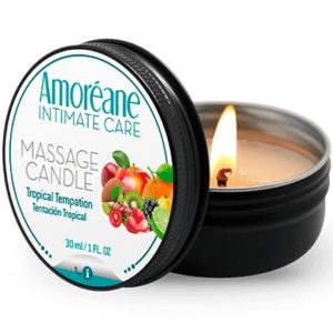 <strong>Bougie de massage tentation tropicale</strong> : l'art du désir sensuel en lumière
