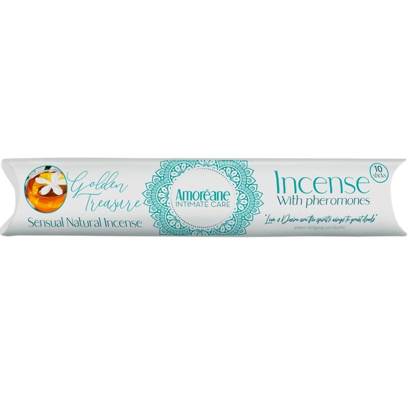<strong>Encens aux phéromones</strong> Golden Treasure – Crée une ambiance sensuelle inoubliable