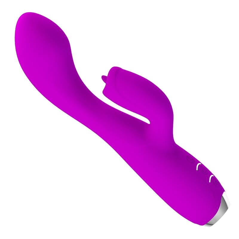 Vibromasseur Lapin Pretty Love : Extase Double Stimulation