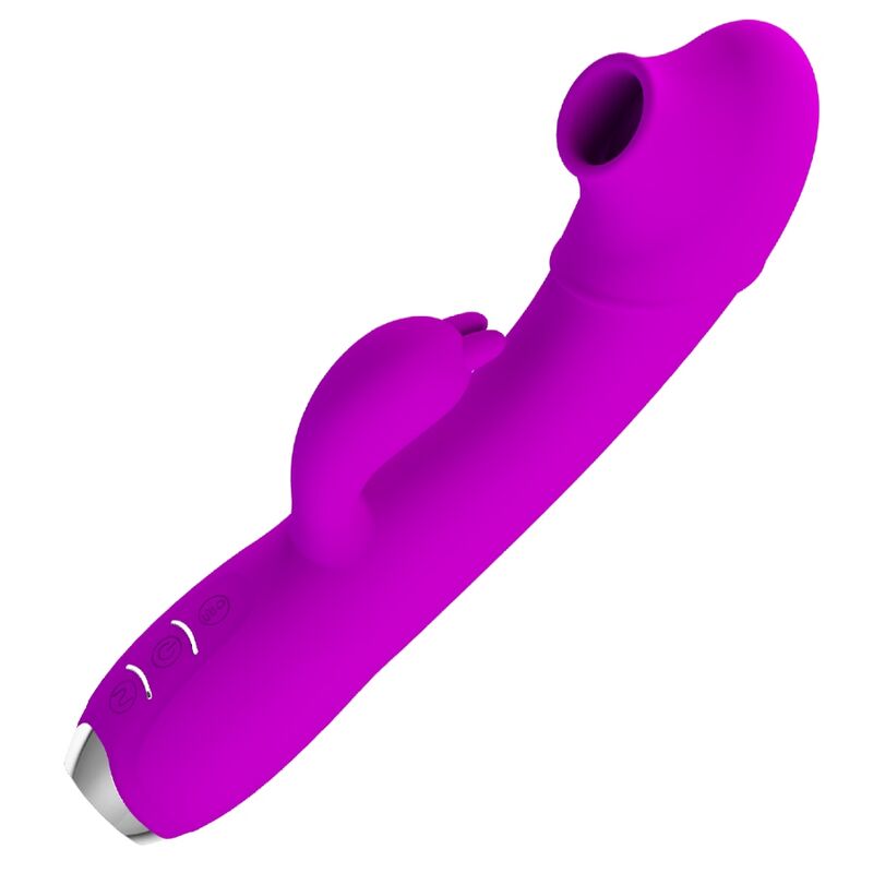 Vibromasseur Pulse Wave Rabbit Pretty Love – Plaisirs Pulsés Intenses