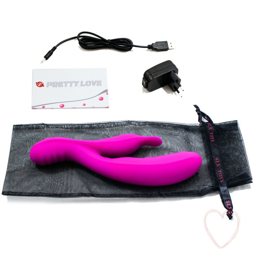 Pretty Love Bliss : Vibromasseur lilas pour des plaisirs exquis