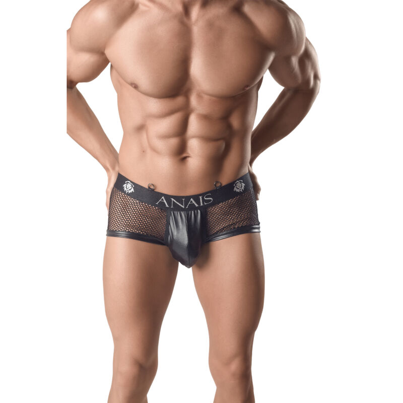 Boxer en mesh noir pour homme sexy et audacieux