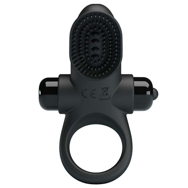 Anneau pénien vibrant en silicone pour érections puissantes