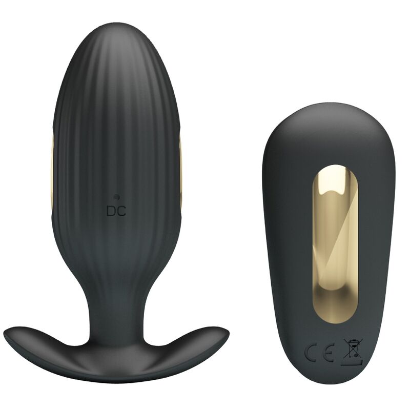 Plug anal e-stim Pretty Love – Plaisir électrisant et confort absolu