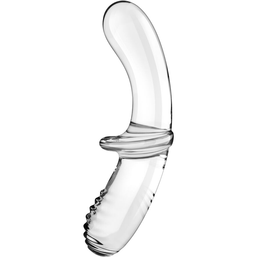 Satisfyer Double Crystal : gode en verre pour double stimulation sensuelle