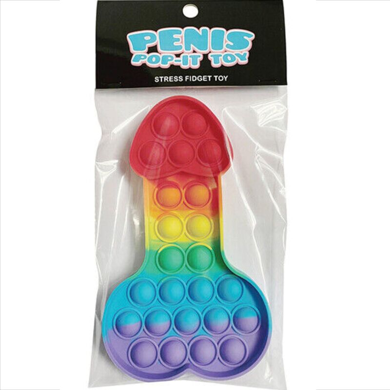 Jouet sensoriel Penis Pop-It anti-stress pour adulte