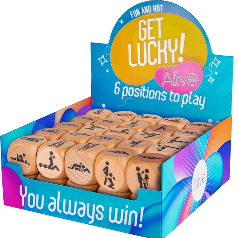 Dé Kamasutra Get Lucky : ajoute du piquant à vos jeux intimes