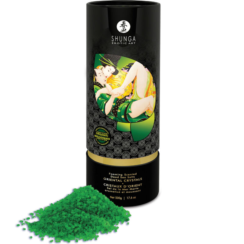 Cristaux de Sel de la Mer Morte pour bain sensuel – Shunga