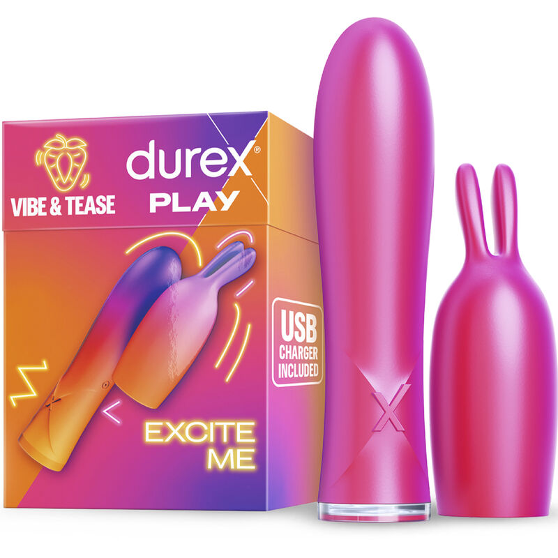 Stimulateur Bunny multi-vitesses Durex Vibe Tease