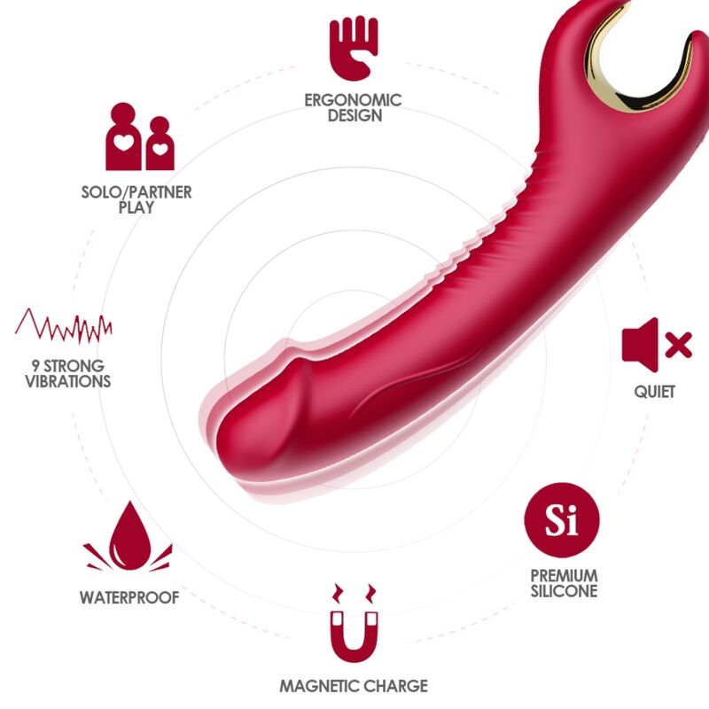 Vibromasseur ARMONY : Explore ton plaisir en toute élégance