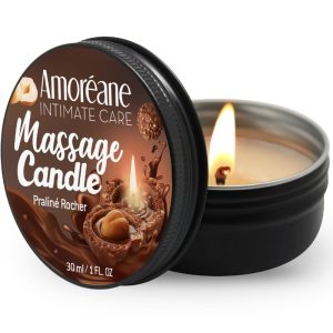 Bougie de massage parfumée Praliné Rocher – Pour des instants sensoriels inoubliables