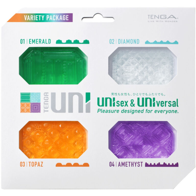 Découvre le TENGA UNI Variety Pack : le plaisir multi-sensations