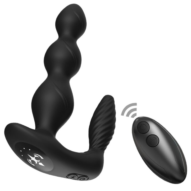 Vibromasseur avec plug anal ARMONY : le plaisir à double intensité