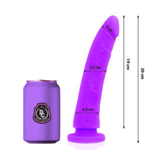 Gode en silicone médical DELTACLUB - 20 cm de plaisir ultra-réaliste