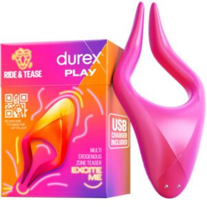 Stimulateur Multi-Zones Durex Ride Tease : Plaisirs Infinis