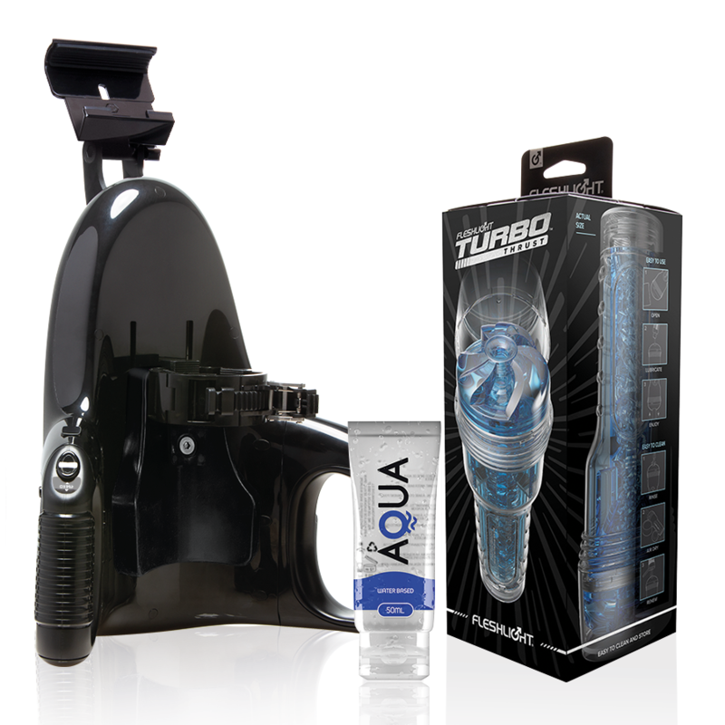 Fleshlight Turbo Thrust Blue Ice : plaisir intense et sensation réaliste