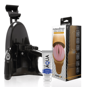 <strong>Fleshlight Stamina GO Training Lady + Universal Launch + Lubrifiant Aqua 50ml</strong> : L'expérience ultime pour booster ton plaisir