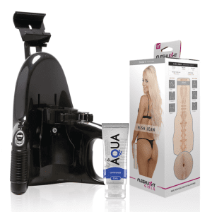 Fleshlight Elsa Jean Tasty + Universal Launch + Lubrifiant Aqua 50ml
