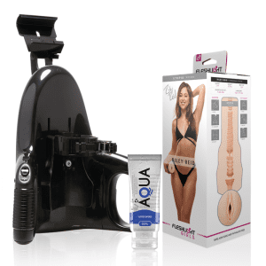 Fleshlight Riley Reid Utopia + Lanceur Universel + Lubrifiant 50ml