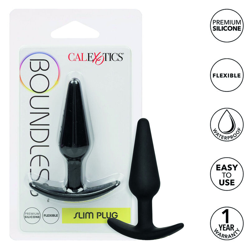 Plug anal Boundless Slim Plug, souple et facile à insérer