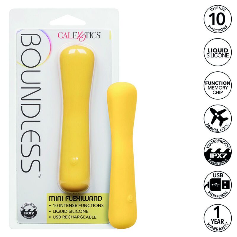 <strong>Boundless Mini FlexiWand</strong> : Le mini masseur flexible pour un plaisir illimité