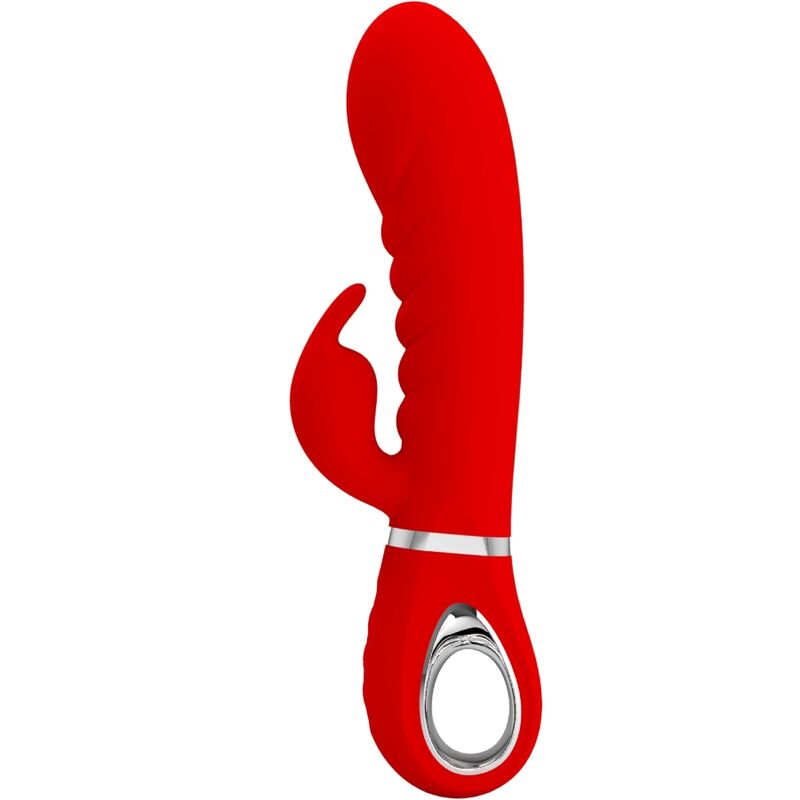 Vibromasseur Pretty Love Soft Rabbit : plaisir du point G et du clitoris