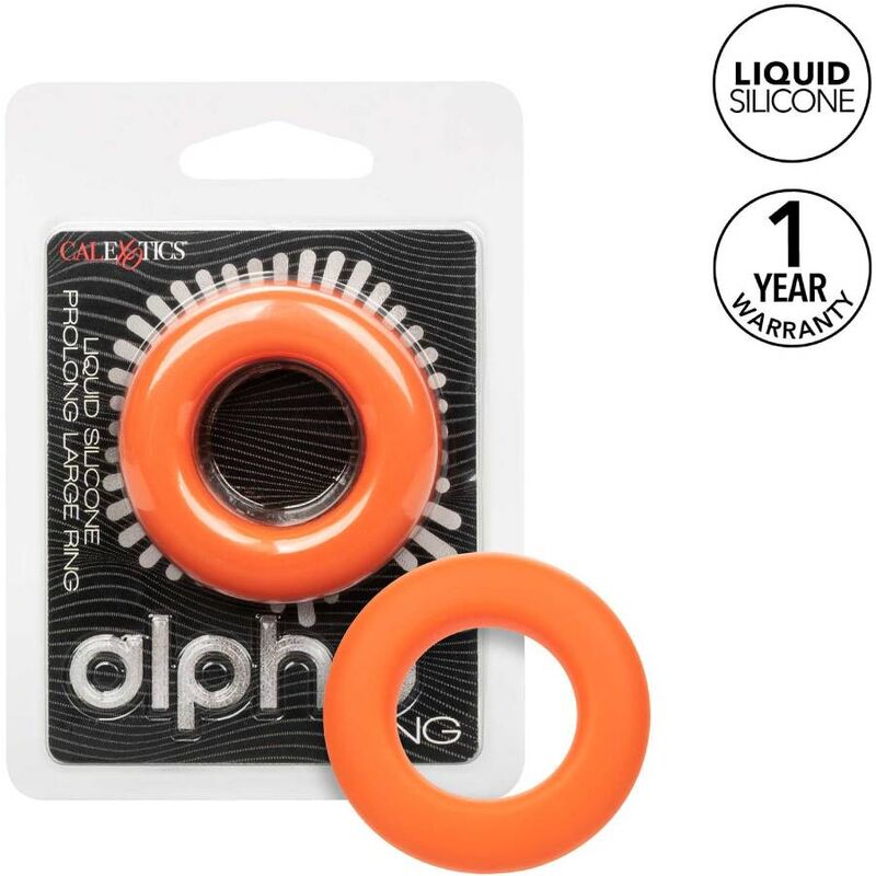 Anneau pénien Alpha Liquid Silicone Prolong Large